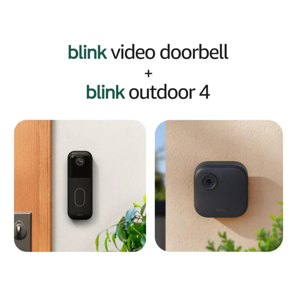 Kit Blink Video Doorbell + 2 Cámaras Outdoor 4 + Módulo