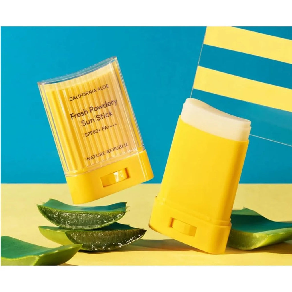 Protector Solar Aloe Barra Spf50 Nature Republic 24g