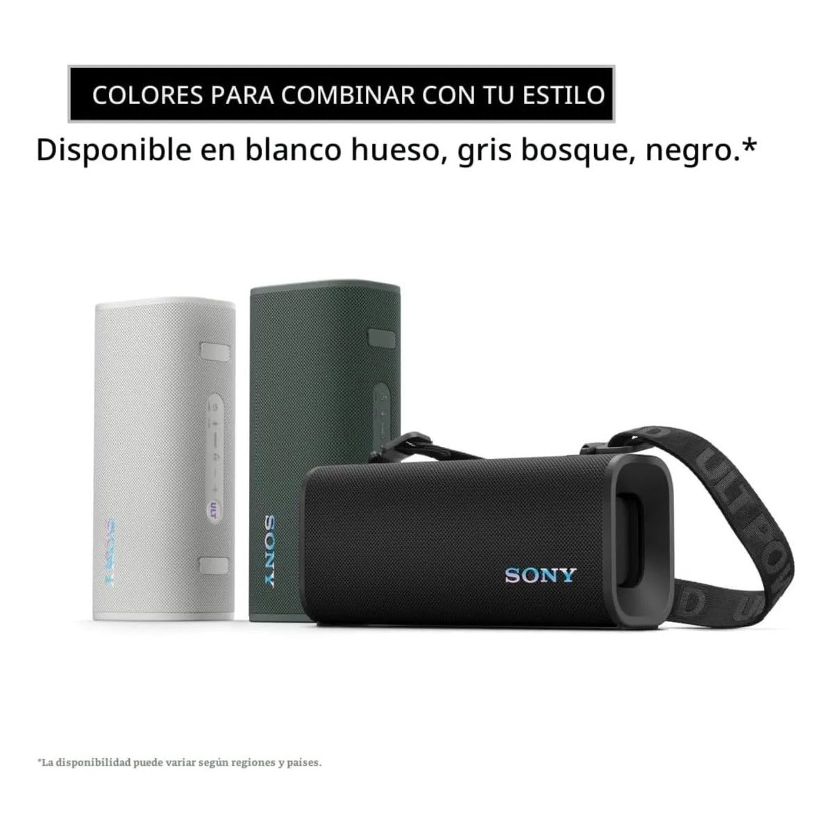 Bocina Sony Ult Field 3 Portátil Bluetooth Impermeable