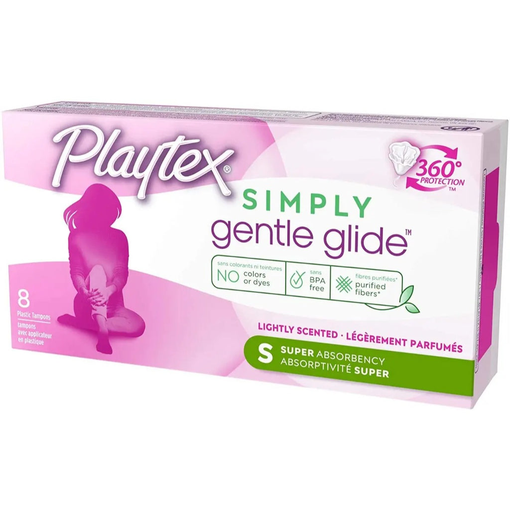 Tampones Playtex Simply Glente Glide Super 8 Unidades