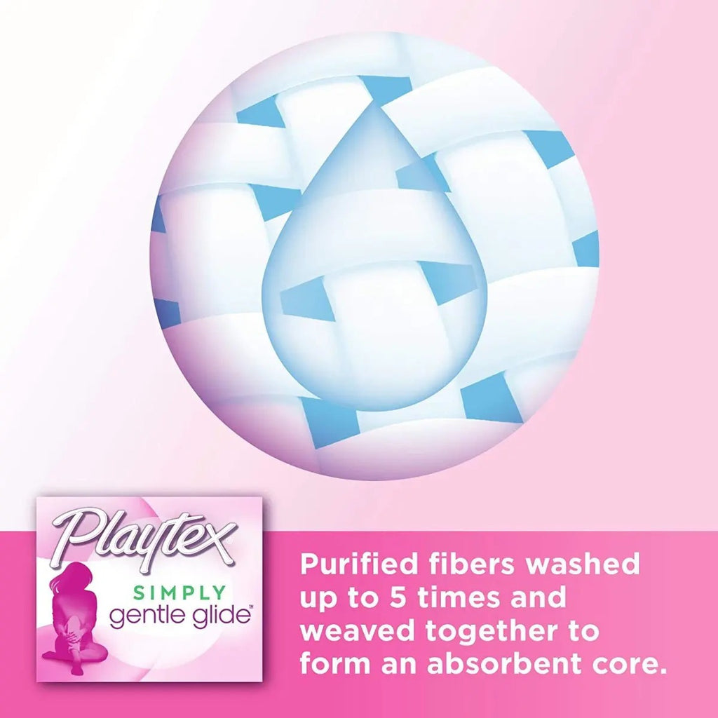 Tampones Playtex Simply Glente Glide Super 8 Unidades