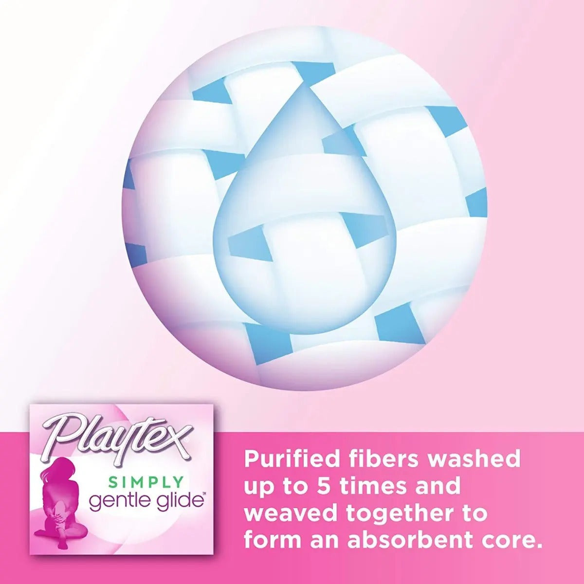 Tampones Playtex Simply Glente Glide Super 8 Unidades