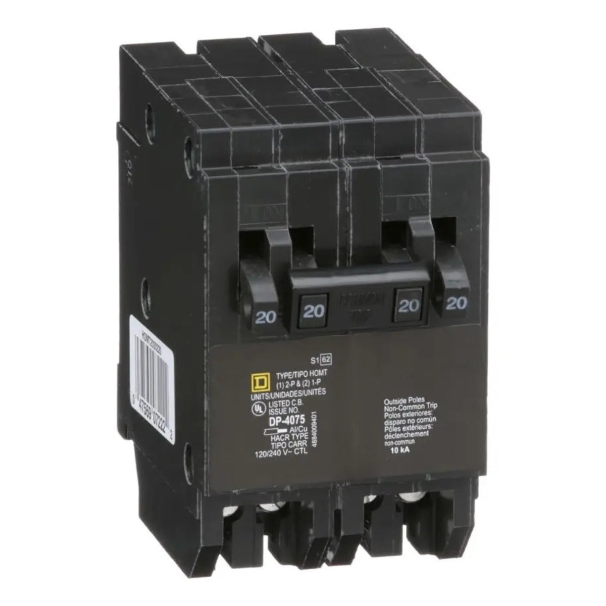 Interruptor Automático Homeline 20a Square D Por Schneider