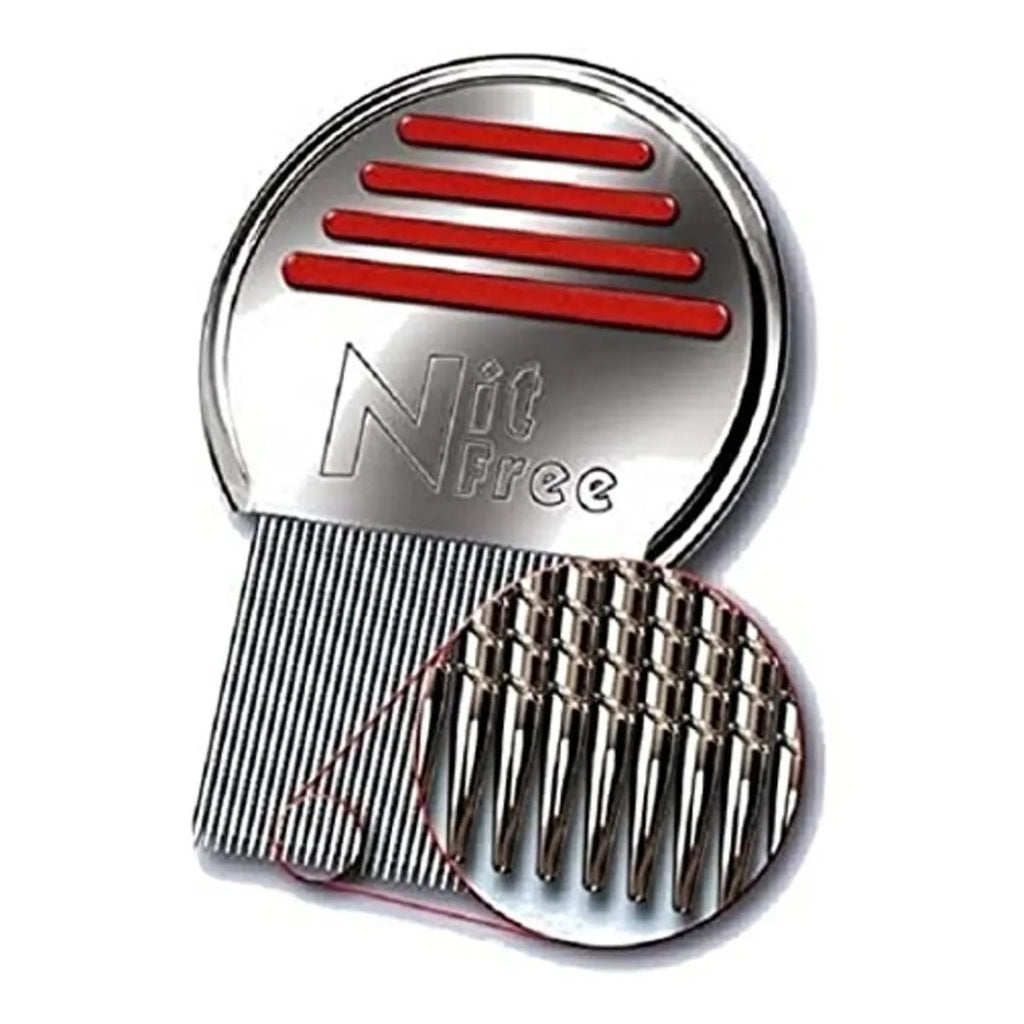 Nit Free Terminator Peine Para Liendres De Acero Inoxidable