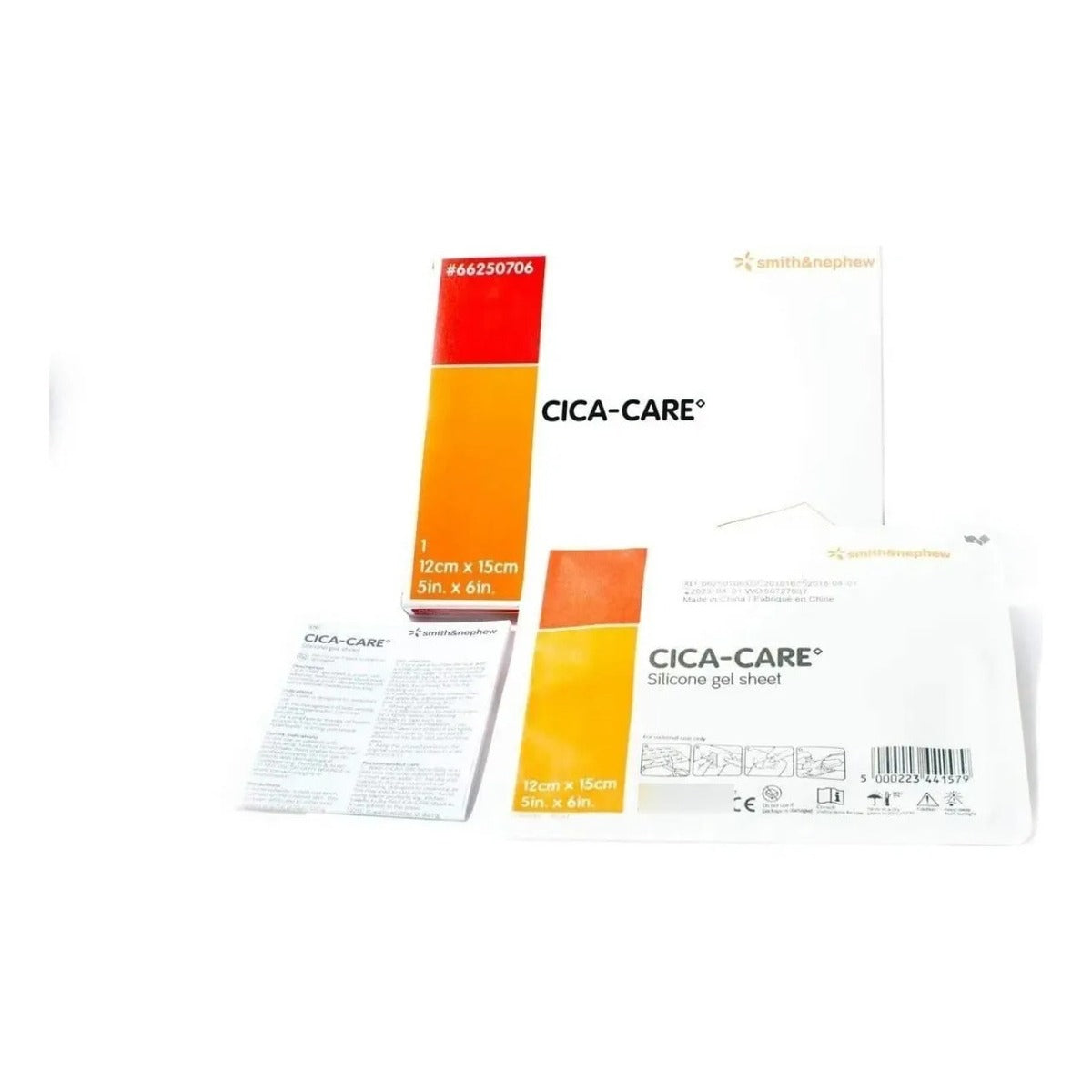 Cica-care Lámina Adhesiva De Gel De Silicona (12cm X 15cm)
