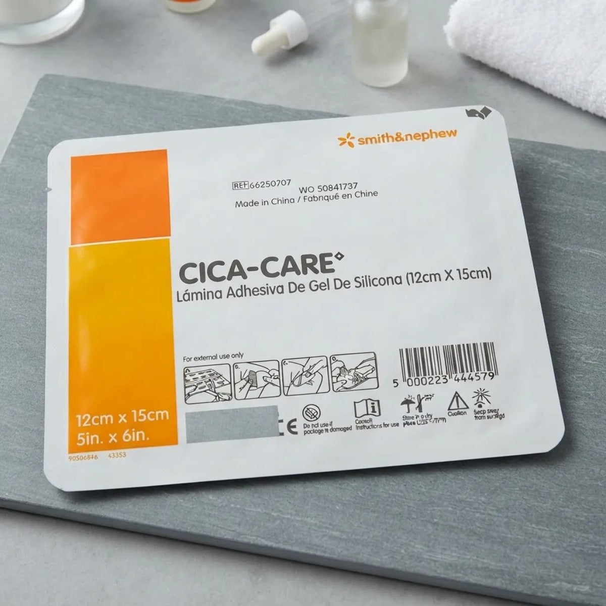 Cica-care Lámina Adhesiva De Gel De Silicona (12cm X 15cm)