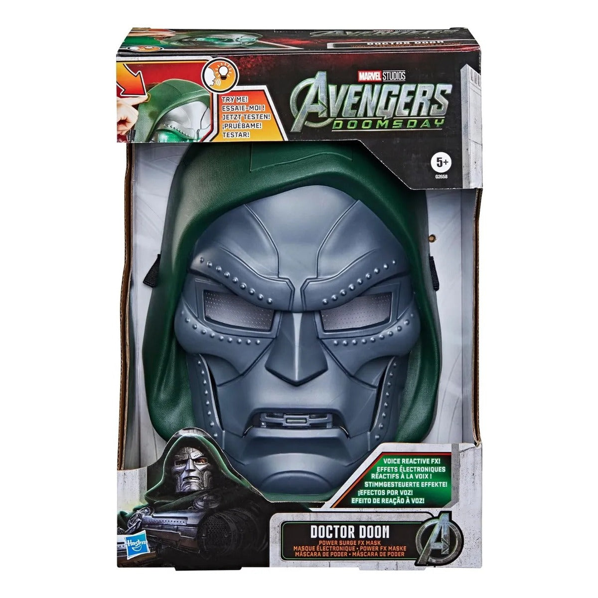 Marvel Avengers Doctor Doom Máscara Fx 29x20x11cm