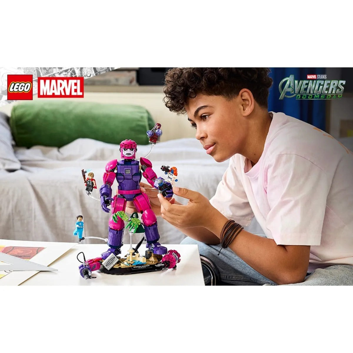 Lego Marvel Avengers Doomsday Batalla Épica 76348