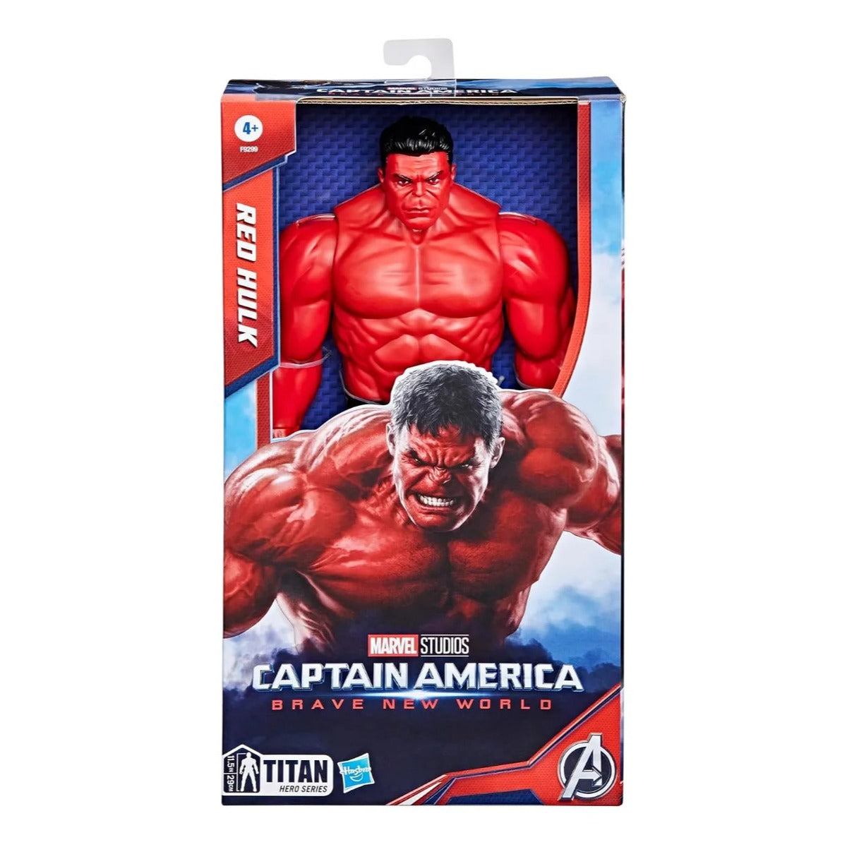 Marvel Titan Series Hulk Rojo Figura Acción Deluxe 30cm