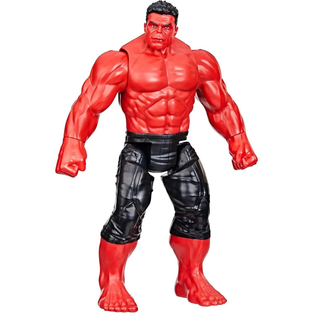 Marvel Titan Series Hulk Rojo Figura Acción Deluxe 30cm
