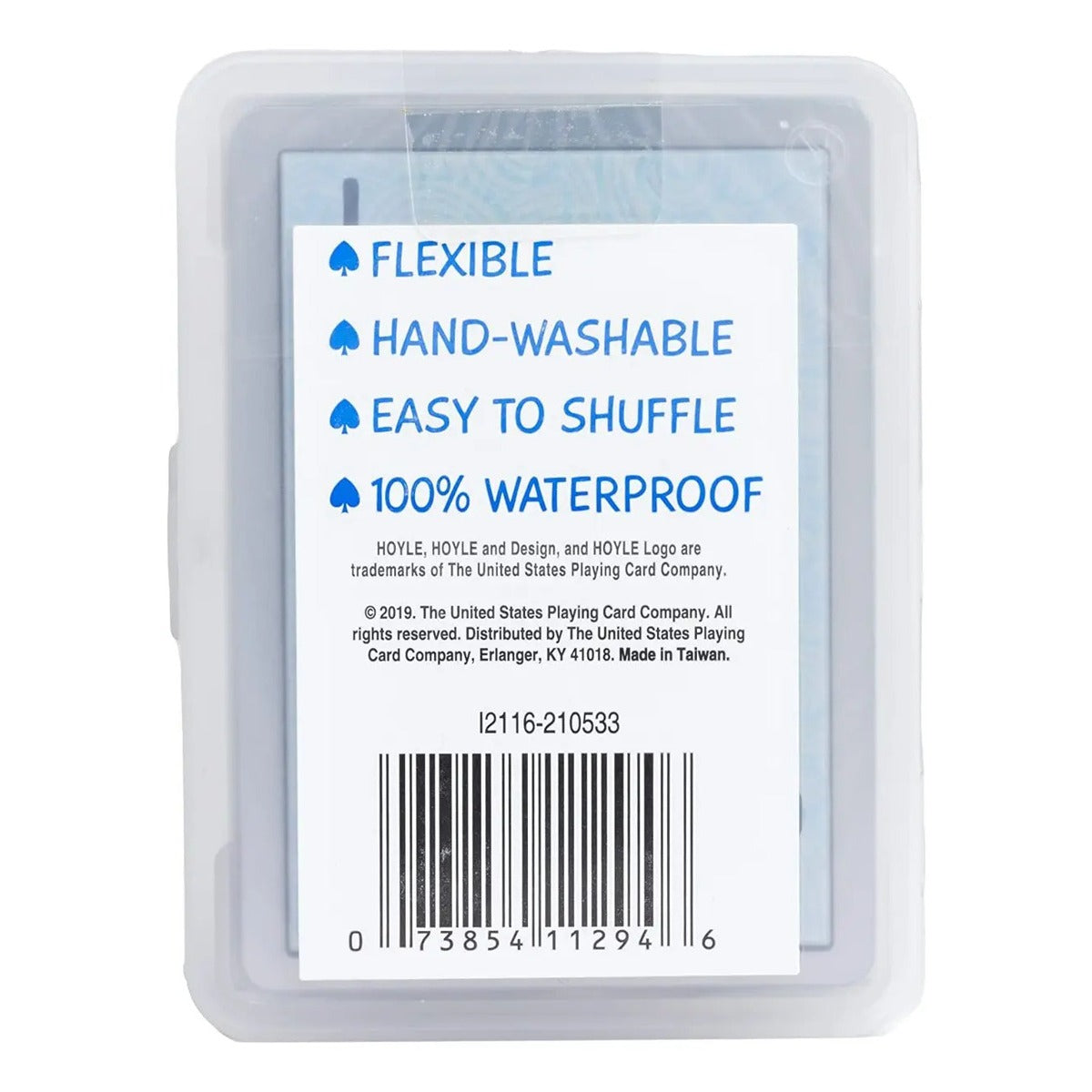 Cartas Impermeables Hoyle Transparentes 1 Baraja