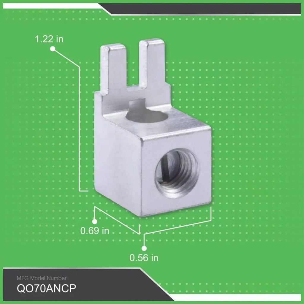 Kit Auxiliar Square D Qo70ancp Neutro Carga 100a