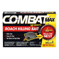 12 X Combat Max Cebo Mata Cucarachas Seguro Para Niños