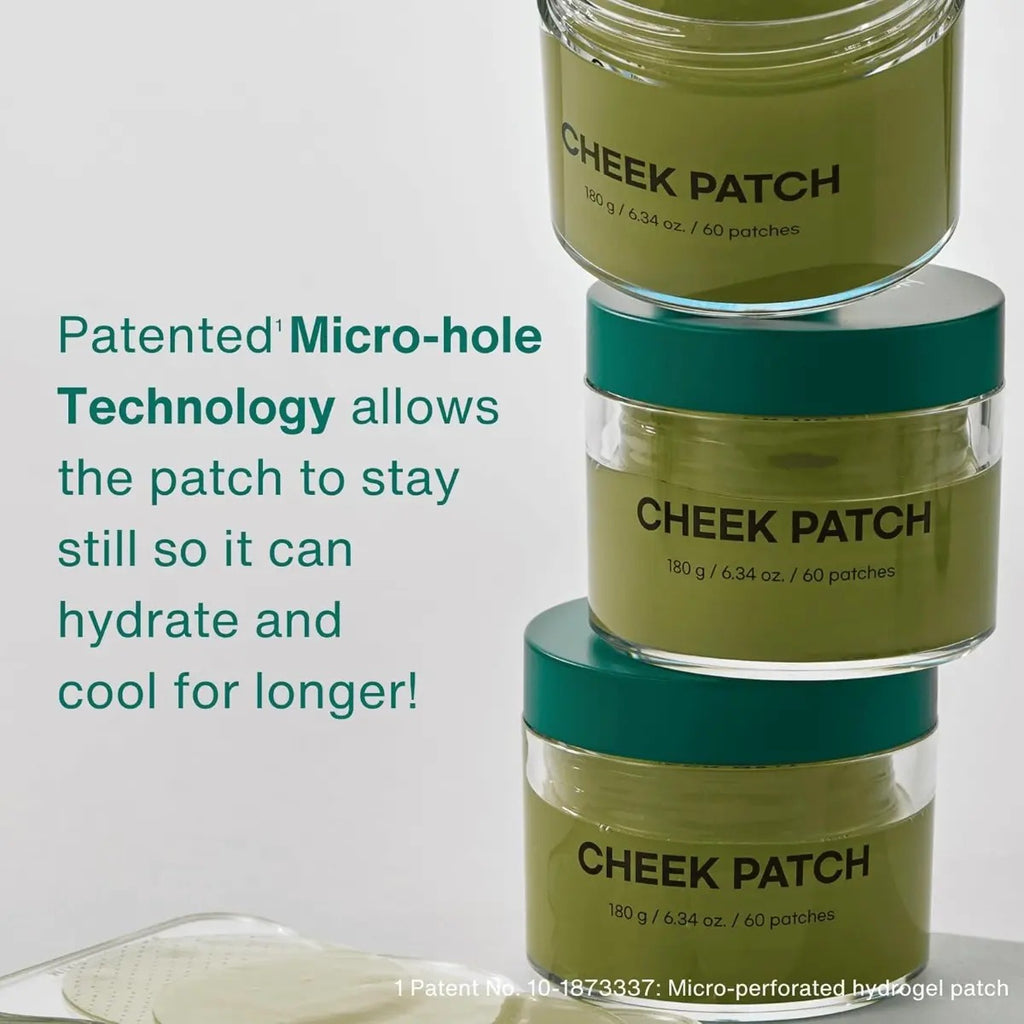Parche Facial Hidrogel Hidratante Vegano Coreano
