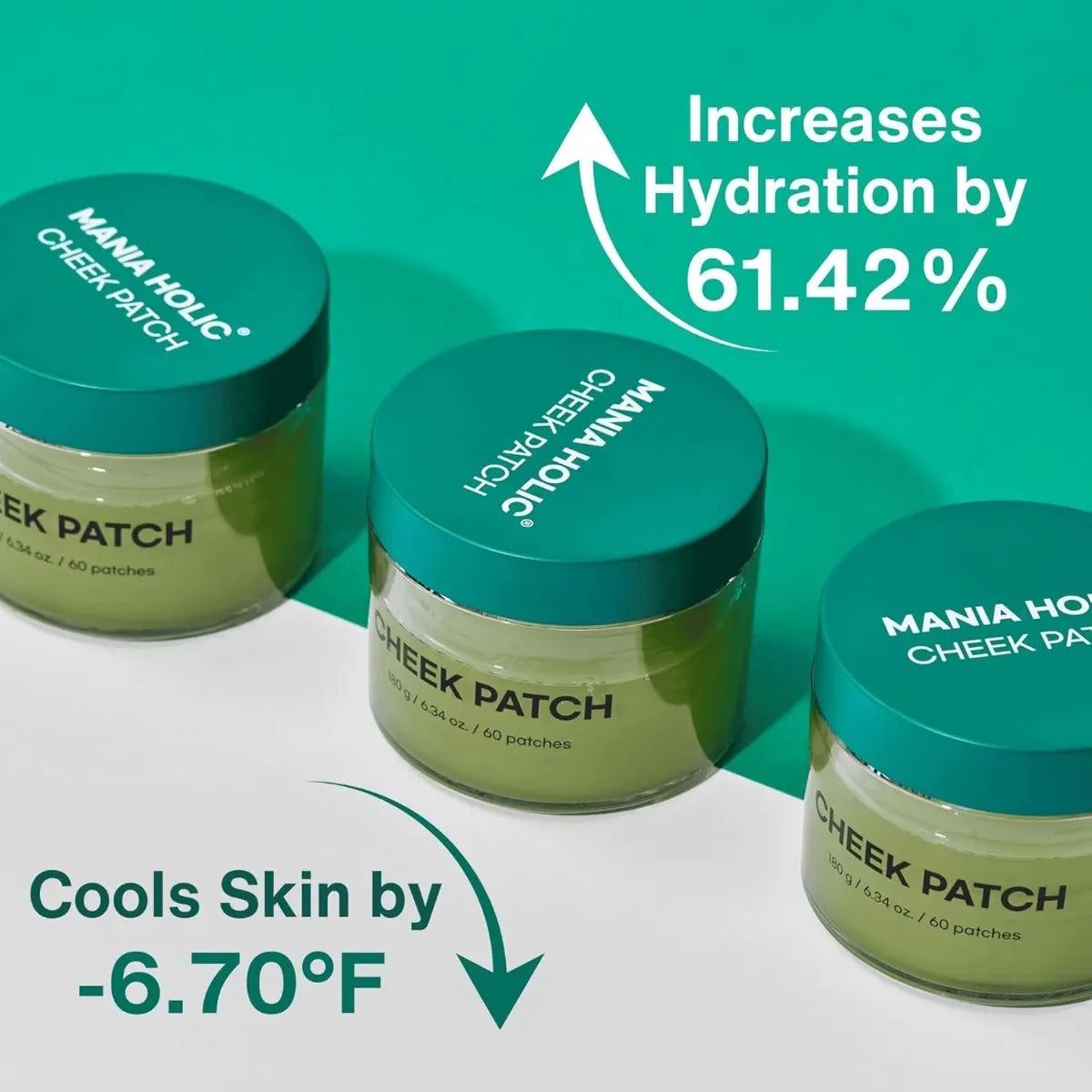Parche Facial Hidrogel Hidratante Vegano Coreano