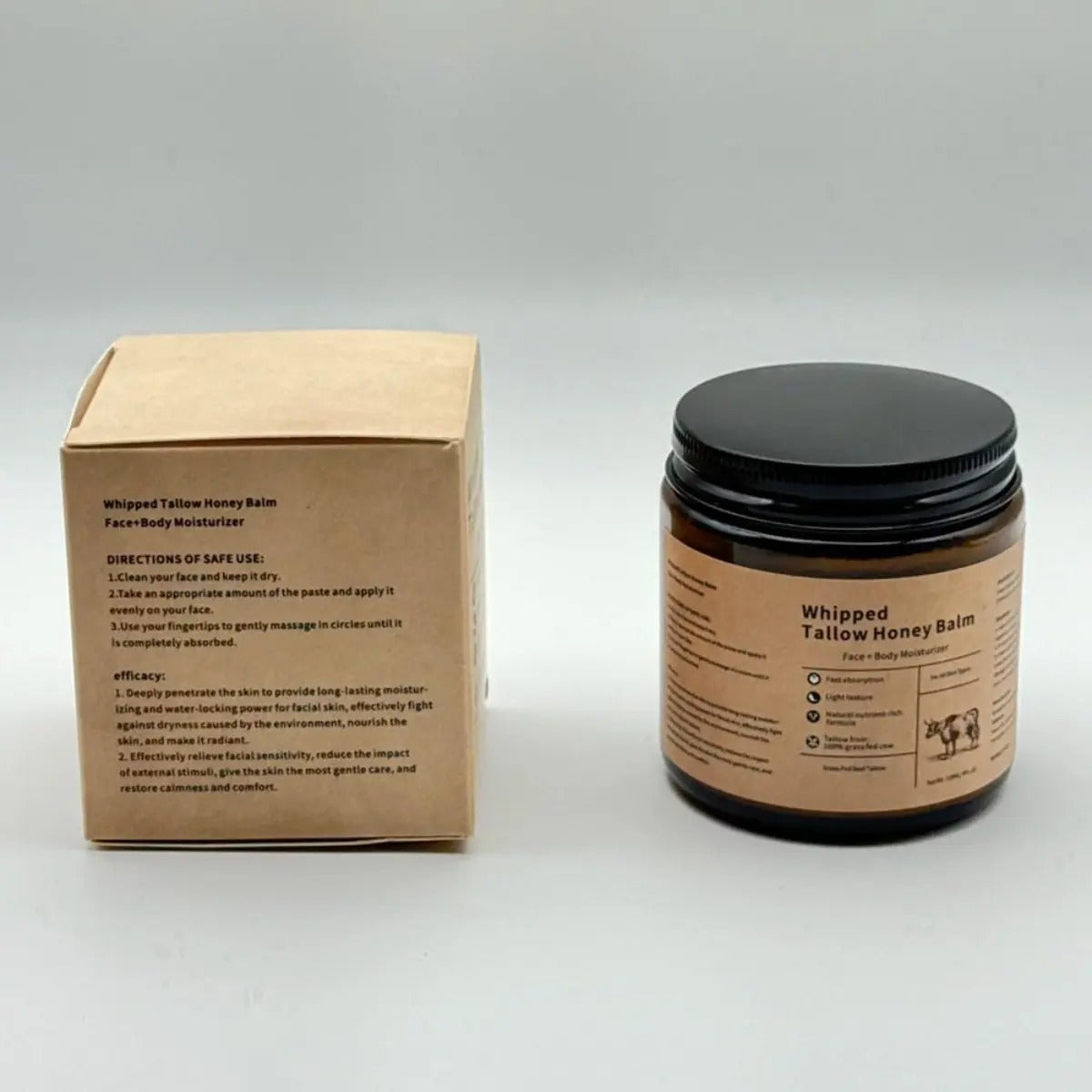 Bálsamo De Sebo Y Miel Orgánico Para Piel 113g