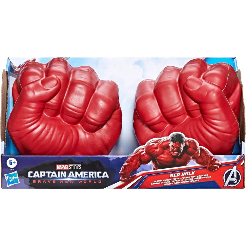 Avengers Capitán América Red Hulk Puños Espuma