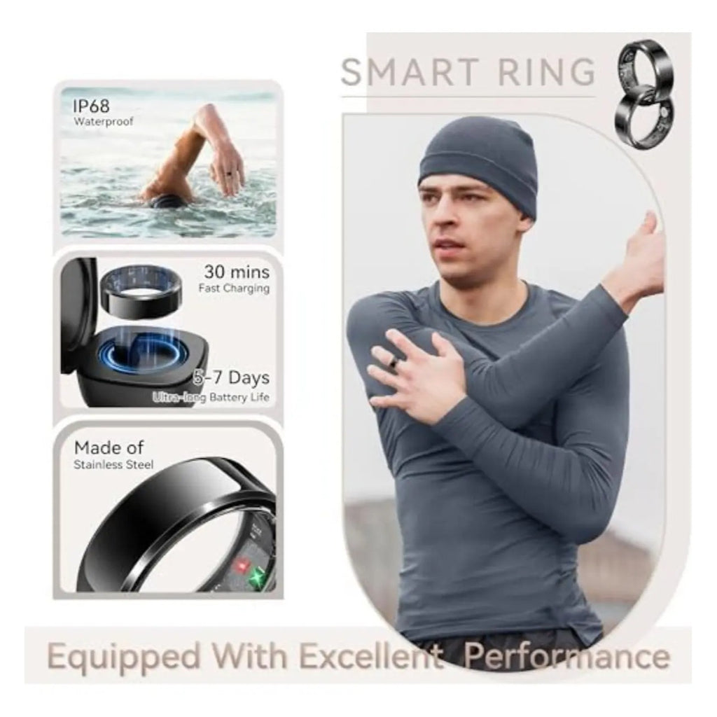 Anillo Inteligente Salud Fitness Sueño Ritmo Cardiaco