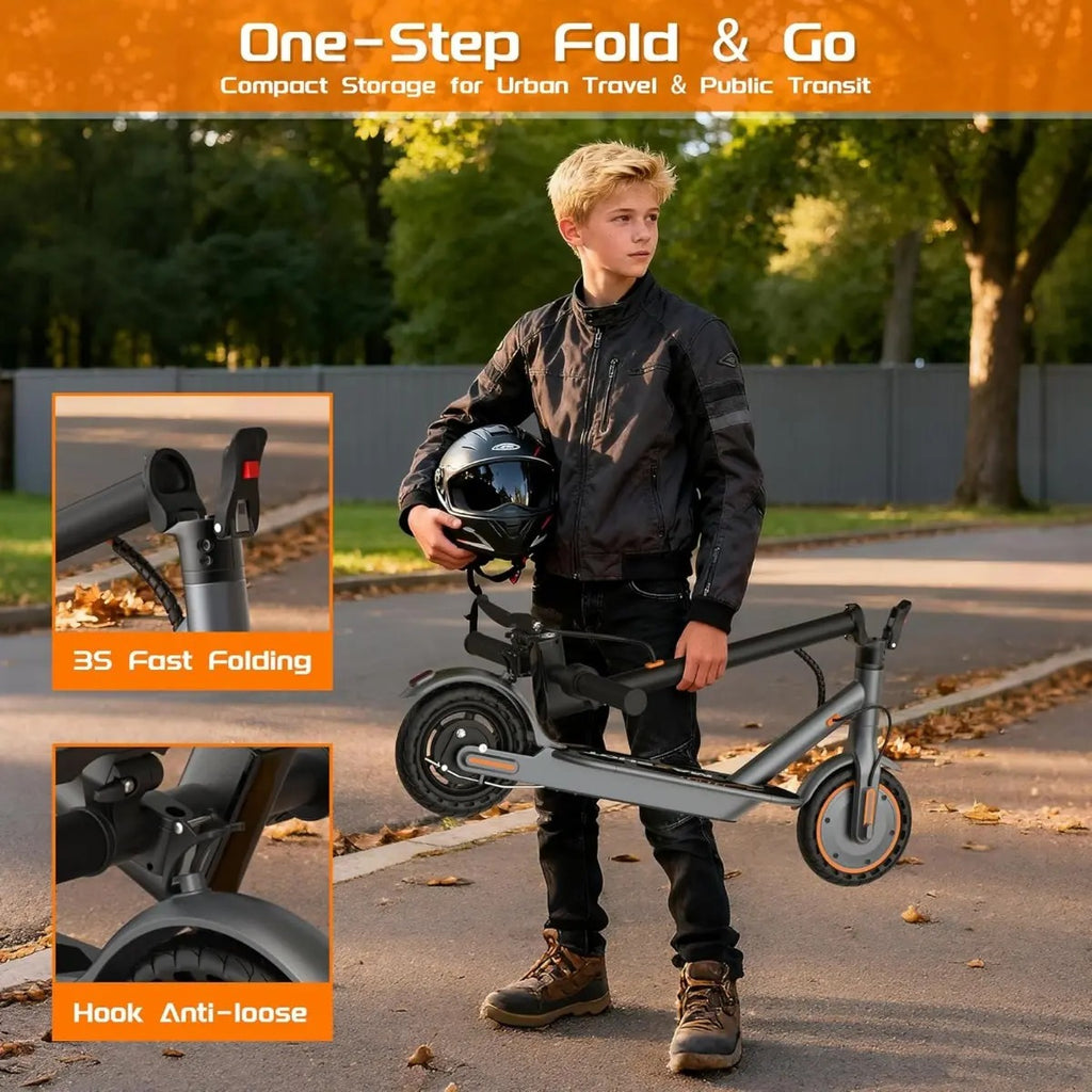 Scooter Eléctrico Maxshot Adultos Y Jóvenes Plegable 350w