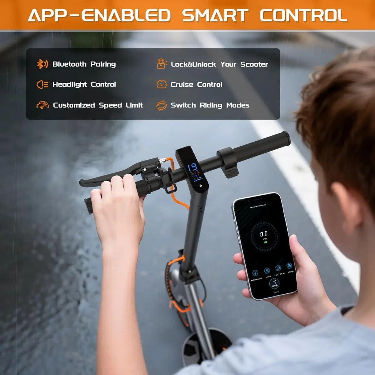 Scooter Eléctrico Maxshot Adultos Y Jóvenes Plegable 350w