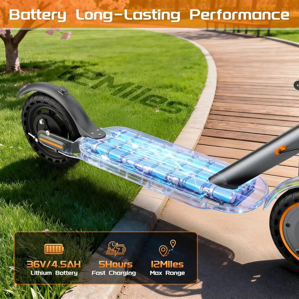 Scooter Eléctrico Maxshot Adultos Y Jóvenes Plegable 350w
