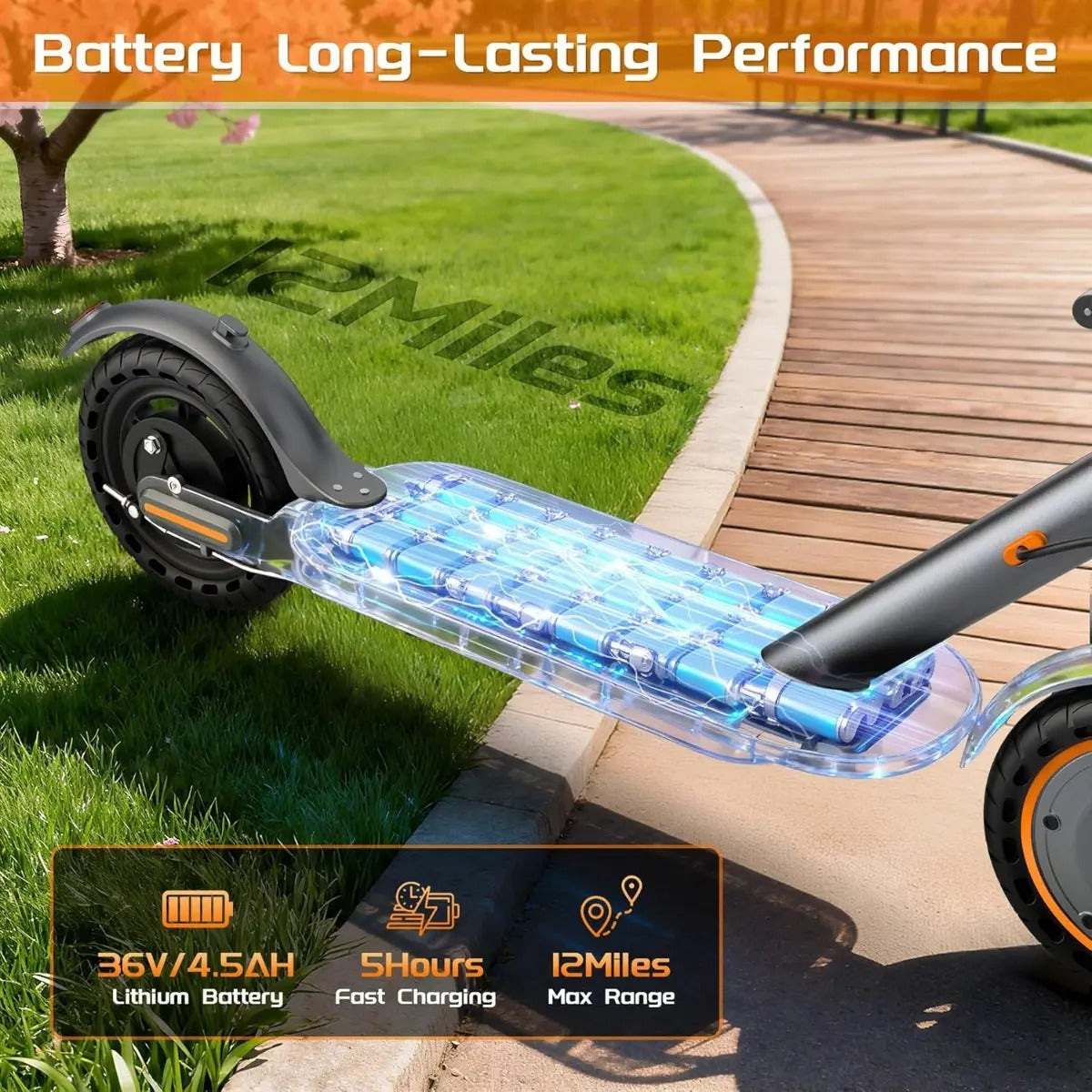 Scooter Eléctrico Maxshot Adultos Y Jóvenes Plegable 350w