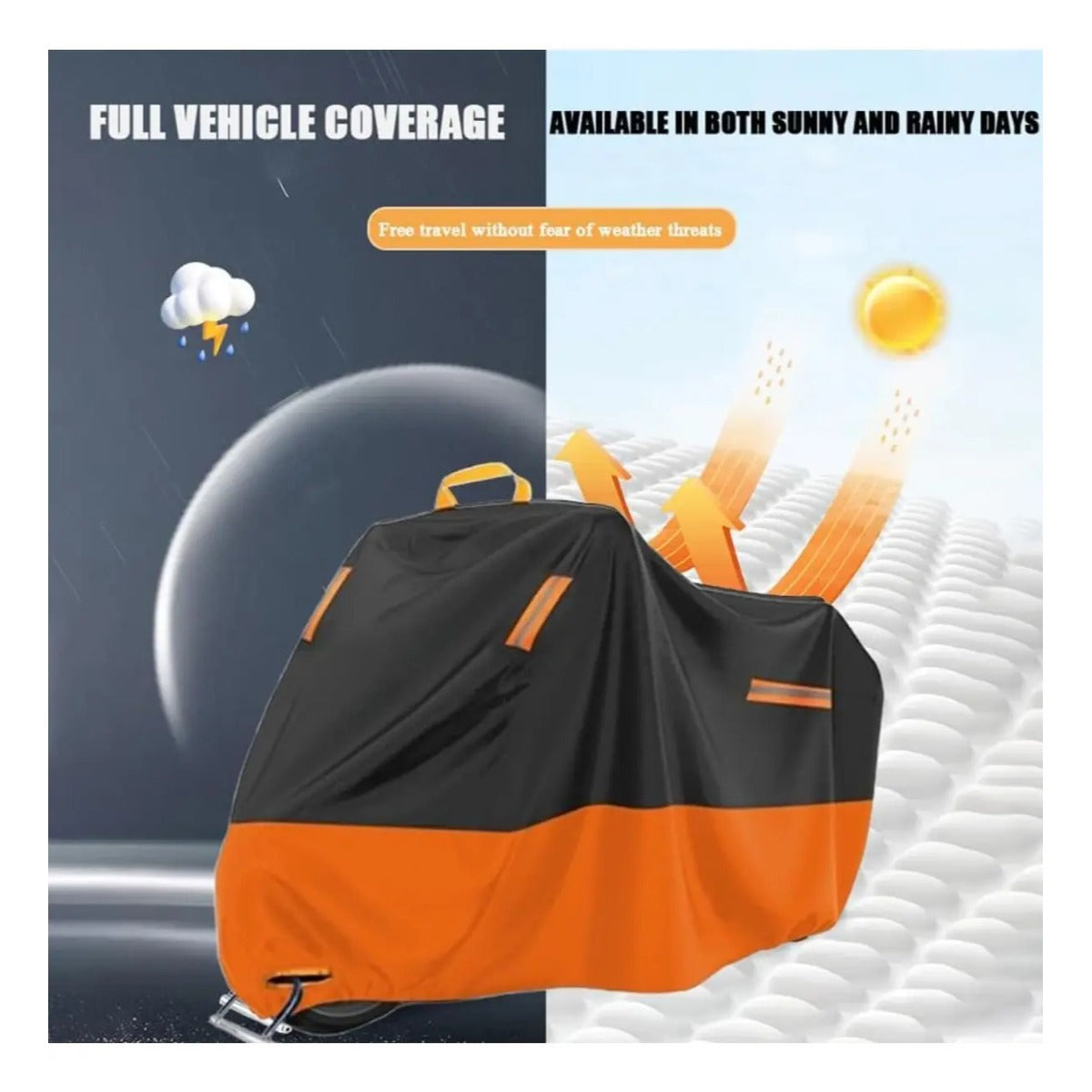Funda Moto Bmw F800gs 2018 Impermeable Con Bolsa