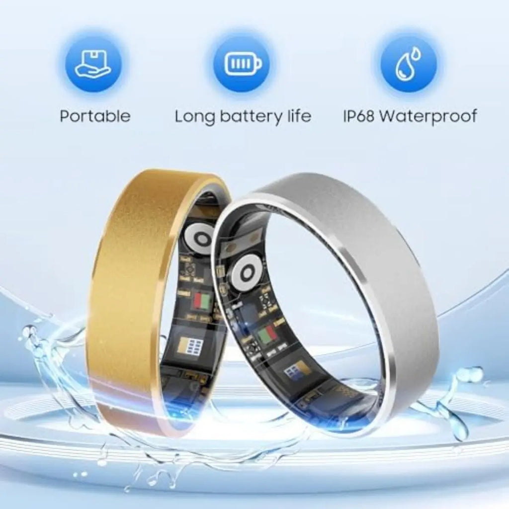 Anillo Inteligente Salud Ritmo Cardiaco Sueño Rastreador