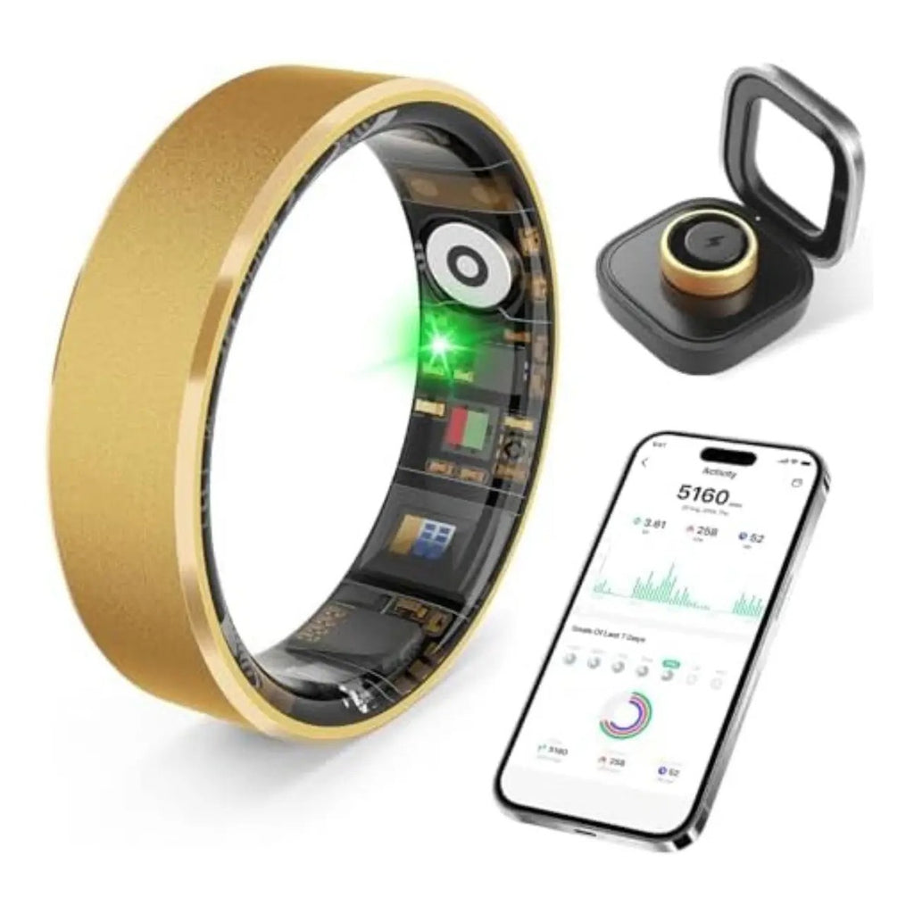 Anillo Inteligente Salud Ritmo Cardiaco Sueño Rastreador