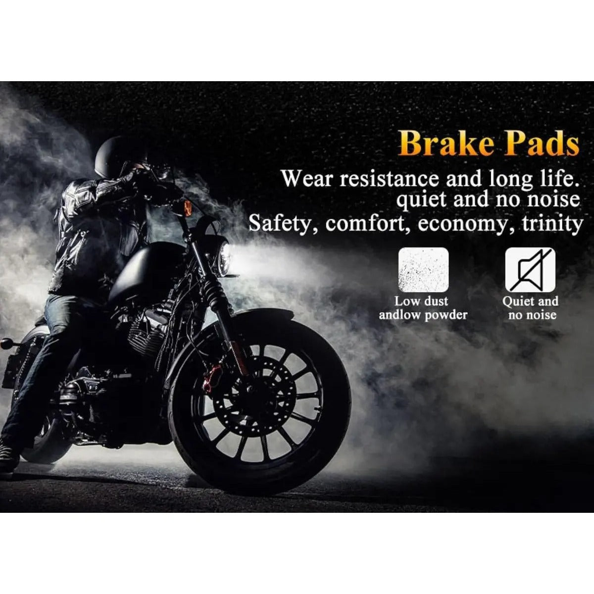 Pastillas Freno Moto Harley Fxs 2011 A 2013 Juego