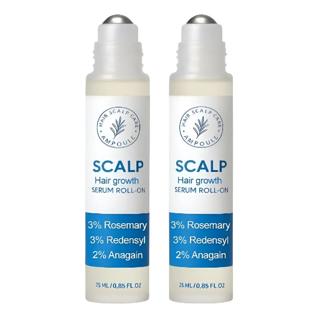 Serum Romero Roll On Crecimiento Capilar 25 Ml 2 Piezas