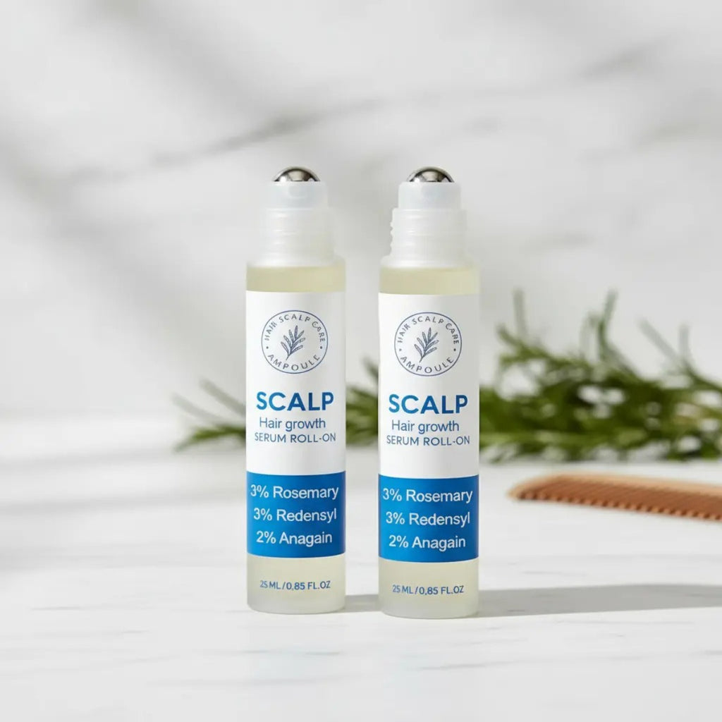 Serum Romero Roll On Crecimiento Capilar 25 Ml 2 Piezas