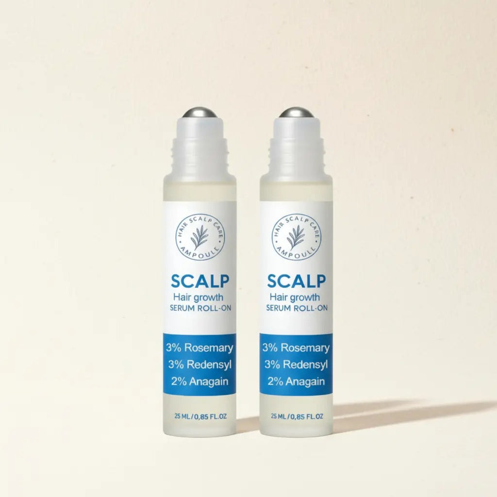 Serum Romero Roll On Crecimiento Capilar 25 Ml 2 Piezas