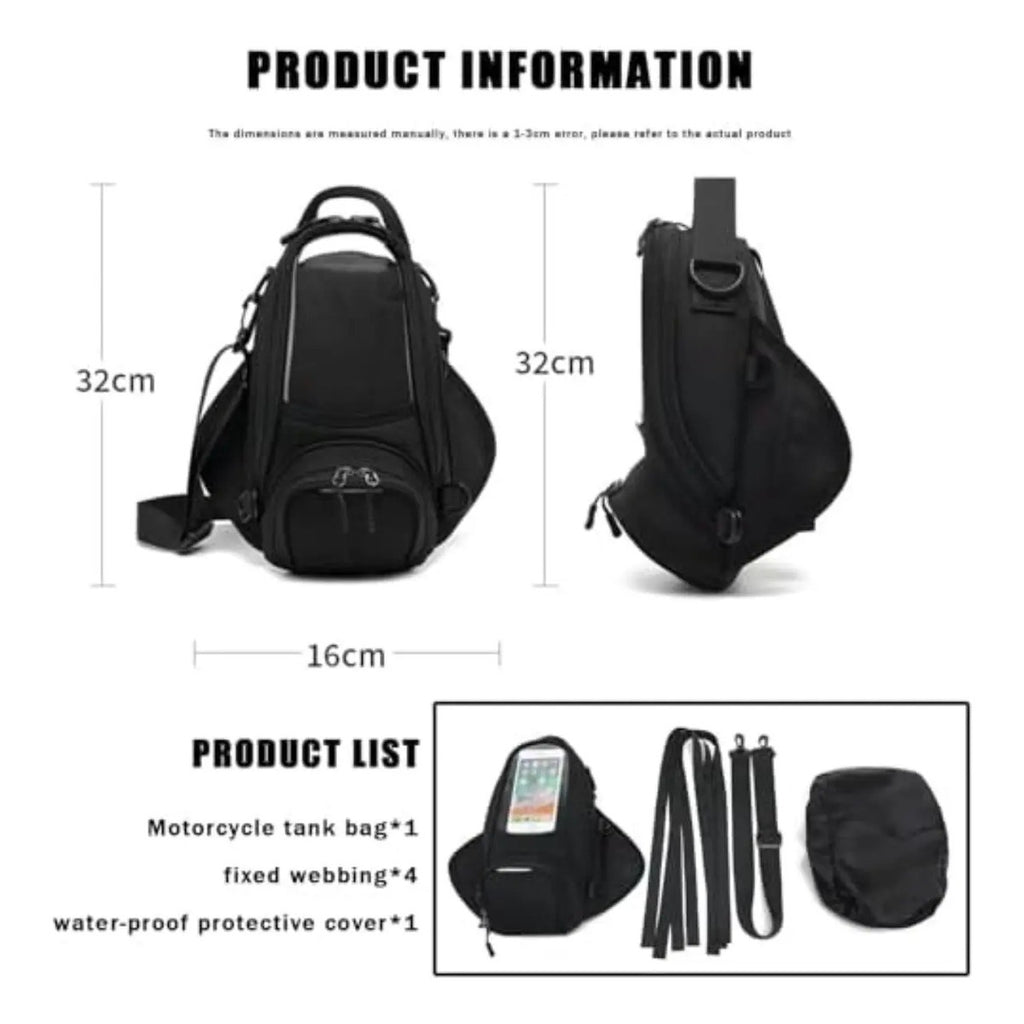 Bolsa Tanque Moto Bmw F800gs 2018 Impermeable Viaje