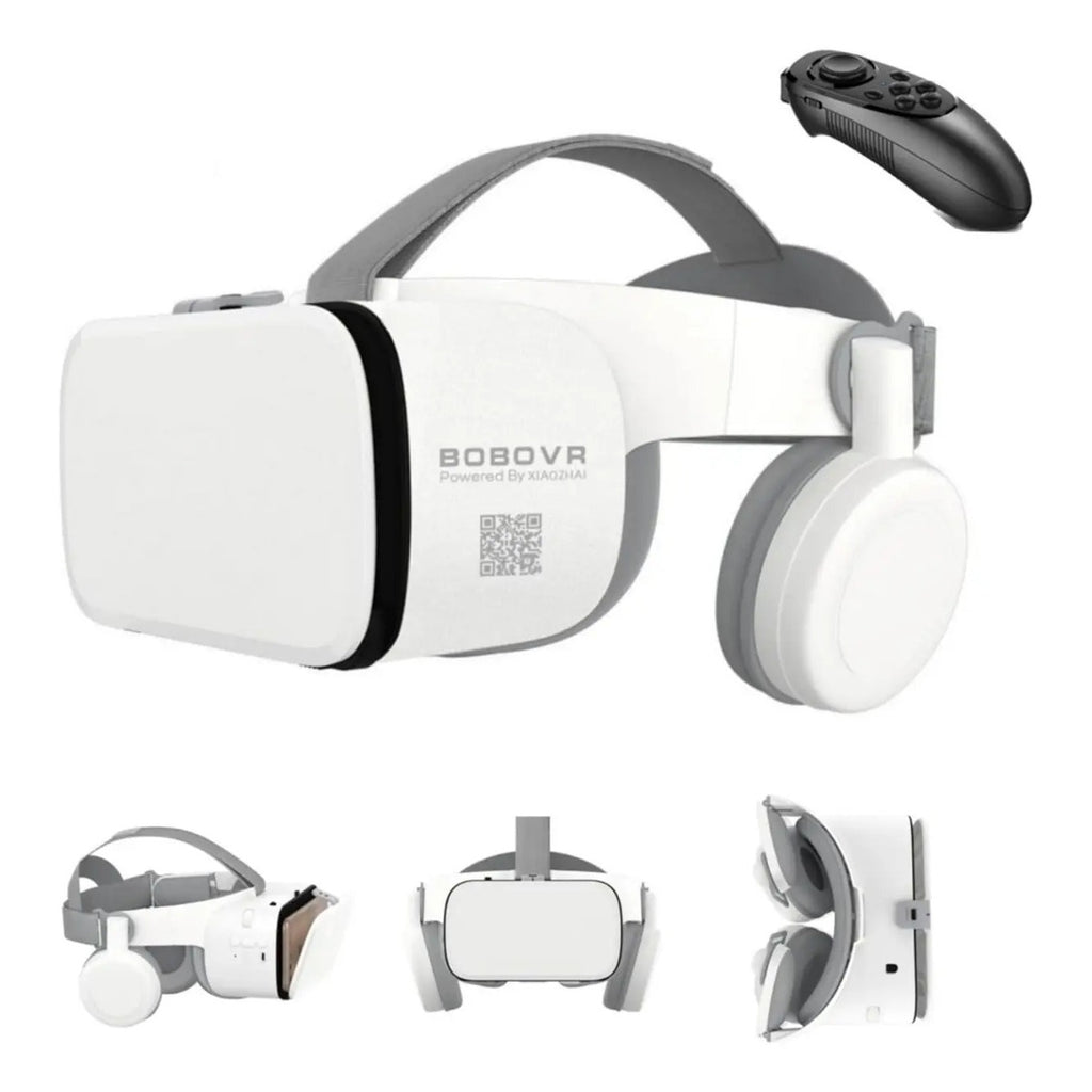 Visor Vr 3d Con Control Para iPhone Samsung Adultos Y Niños