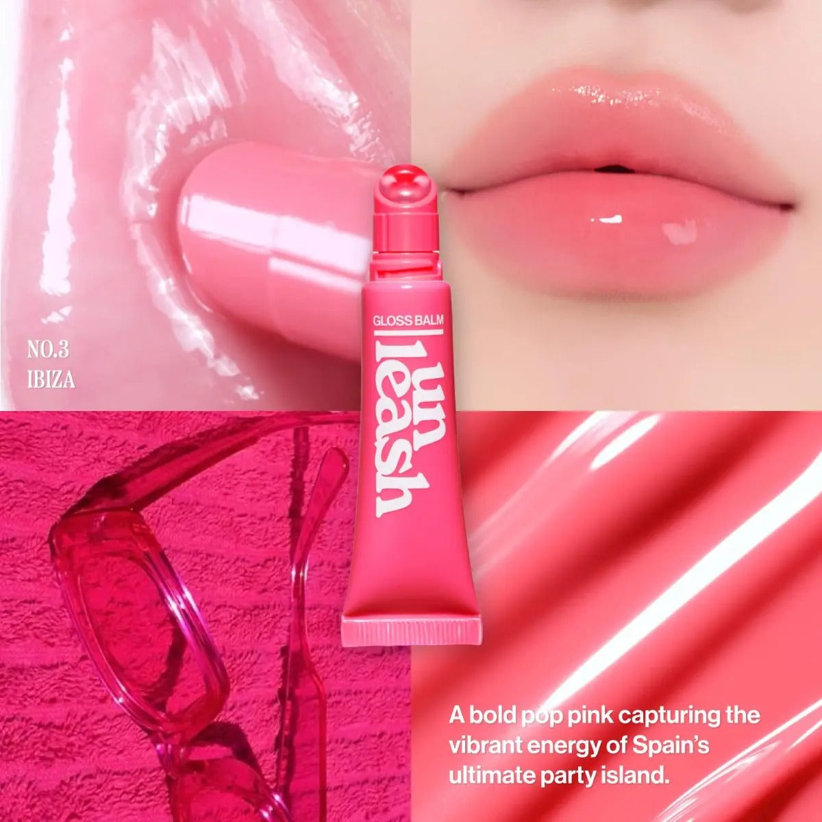 Bálsamo Labial Unleashia Sunset Dazzle Gloss Hidratante