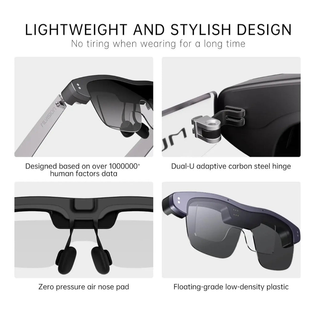 Gafas Inteligentes Ar Pantalla Virtual 86 Pulgadas Xr Hd 202