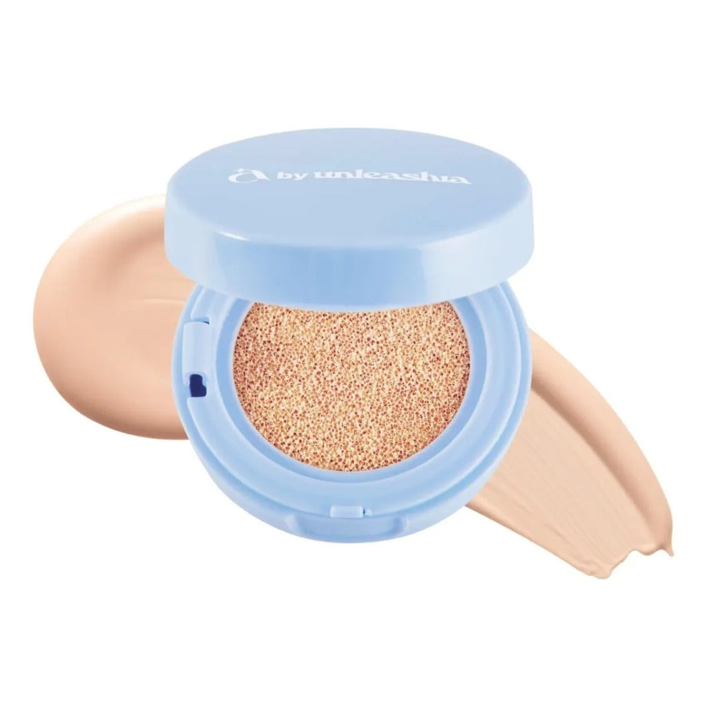 Base Cushion Unleashia Bae Bae Blue Cobertura Total