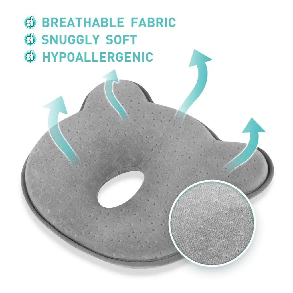 Almohada Moldeadora De Cabeza De Bebé Previene Plagiocefalia