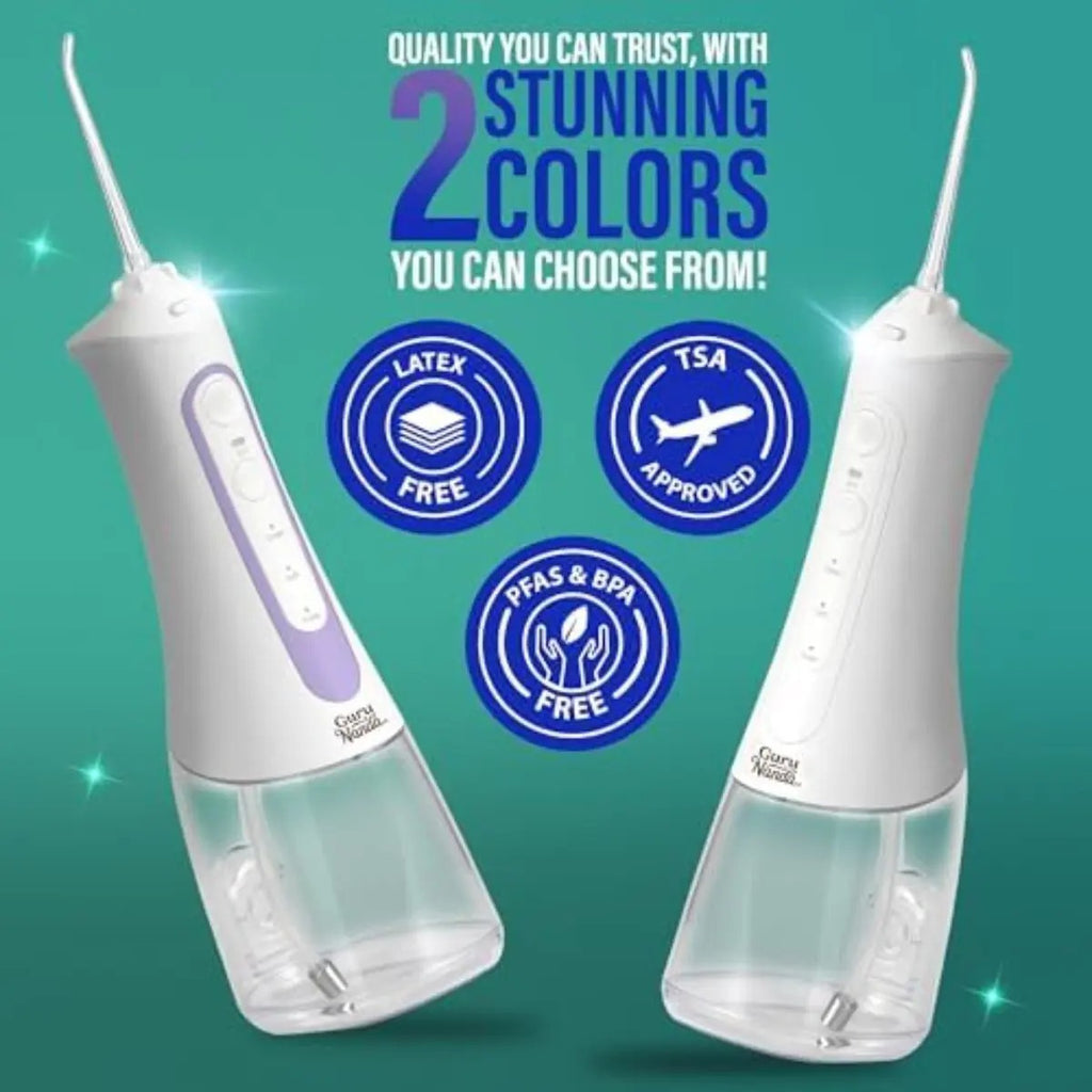Irrigador Dental Portatil Xl 380 Ml Con Temporizador