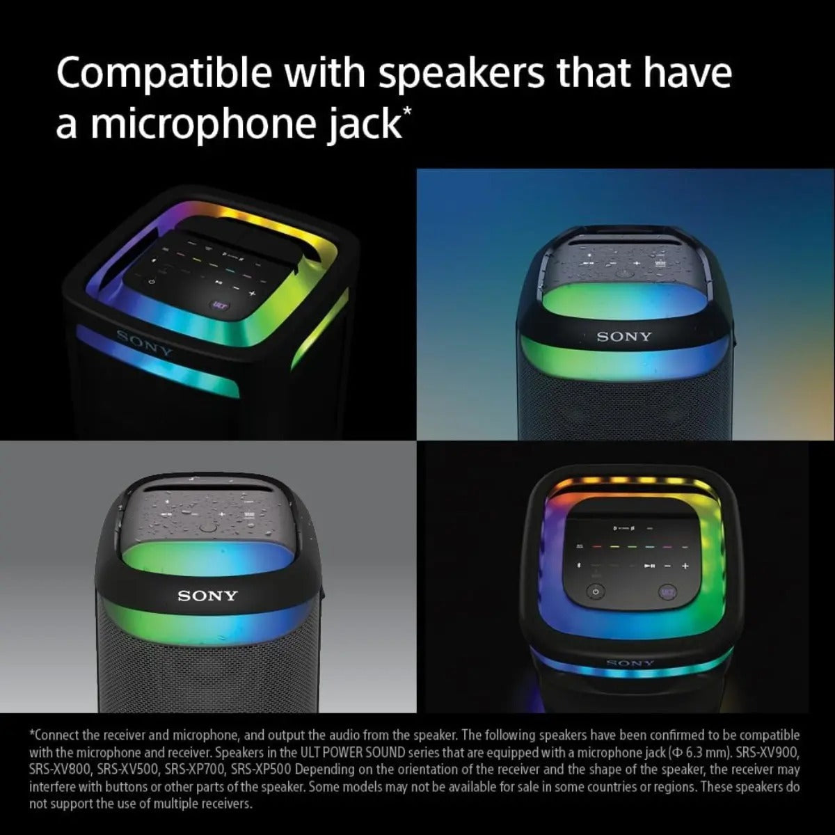 Sony Ult Mic Micrófonos Karaoke Inalámbricos Batería 20h