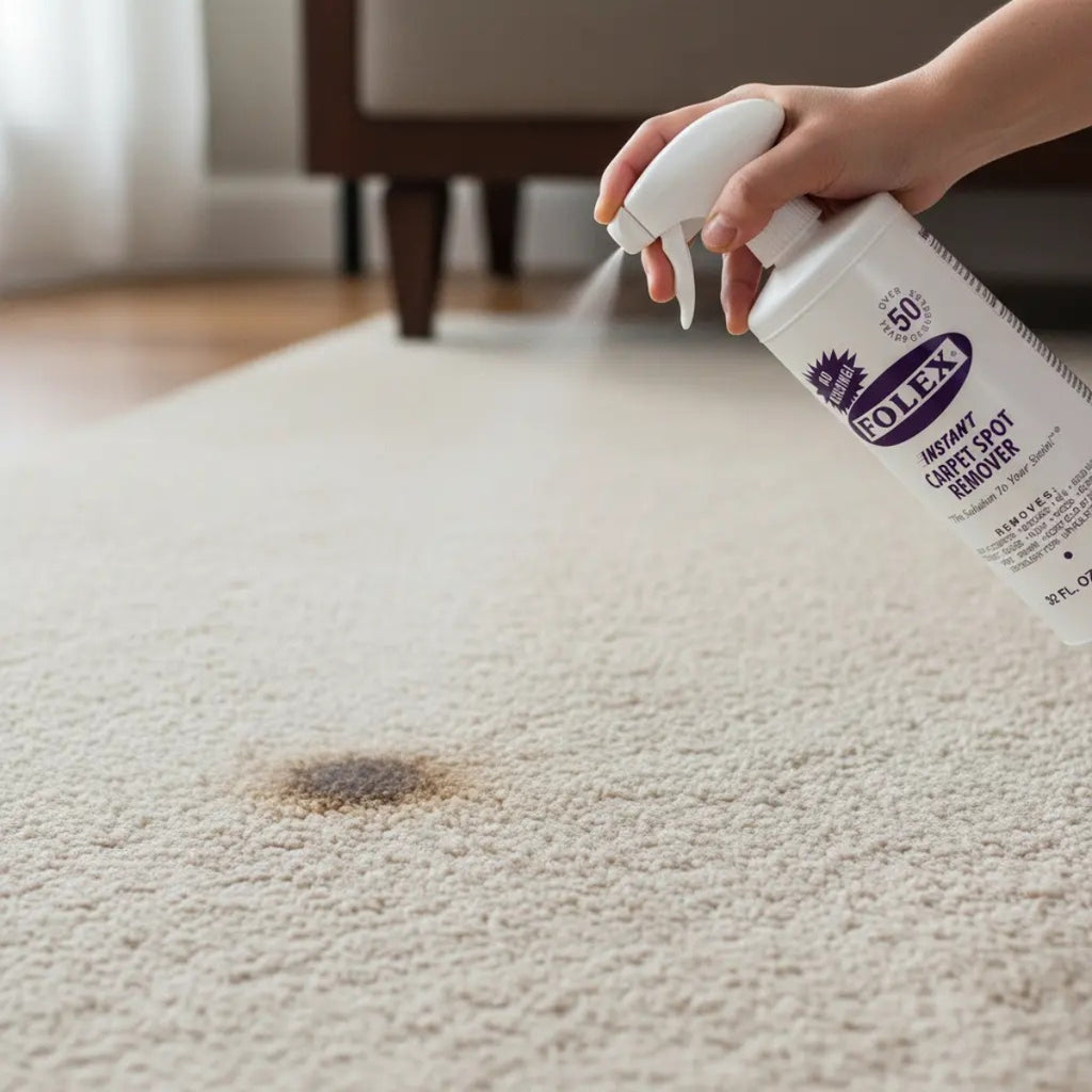 Limpiador Alfombras Folex 32 Oz Elimina Manchas Eficaz