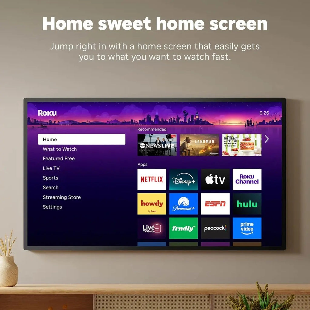 Roku Stick Hd 2025 Control Por Voz Tv Gratis En Vivo