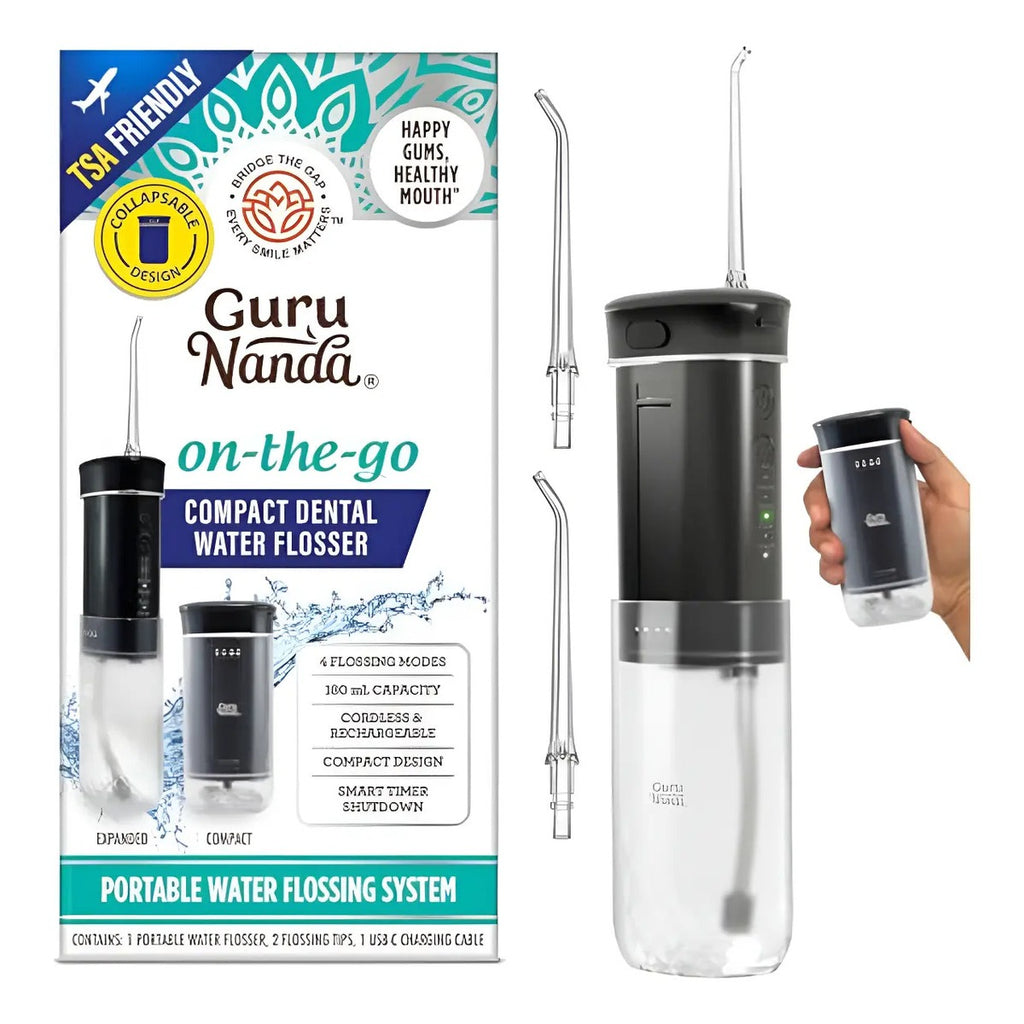 Irrigador Dental Portatil Con Temporizador 180 Ml