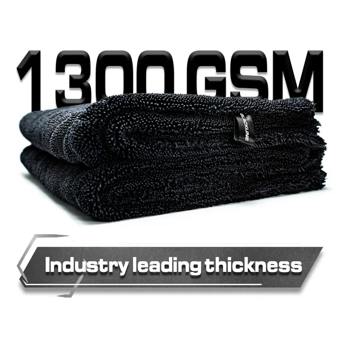 Toalla Microfibra Secado Auto Xl Alta Absorción 1300gsm