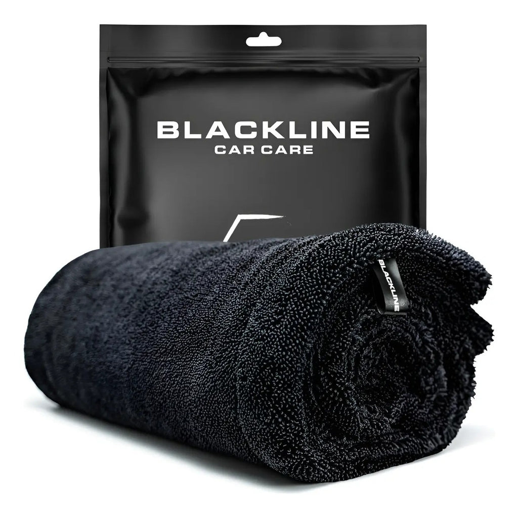 Toalla Secado Autos Blackline Microfibra 1300 Gsm X