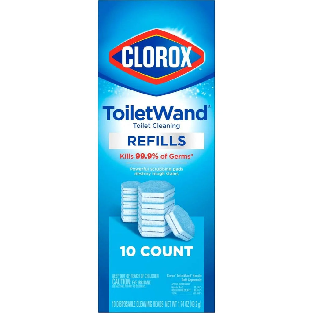 Repuestos Desinfectantes Clorox Toiletwand 10 Piezas Refills