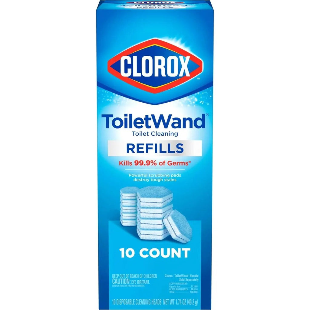 Repuestos Desinfectantes Clorox Toiletwand 10 Piezas Refills