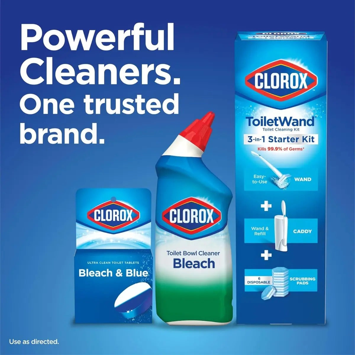 Repuestos Desinfectantes Clorox Toiletwand 10 Piezas Refills