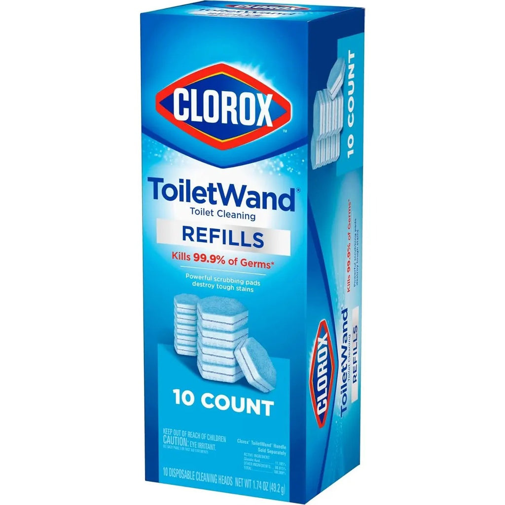 Repuestos Desinfectantes Clorox Toiletwand 10 Piezas Refills